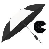 42" Arc PackMan Automatic Open Folding Umbrella with Logo