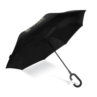 48 Arc Shed Rain GoGo RPET Inverted Stick Umbrella with Logo