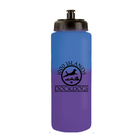 Promotional Mood Color Change Water Bottle with Push n’ Pull Cap 32oz