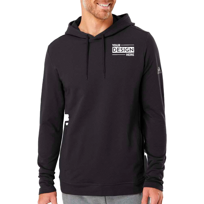 Custom Adidas Lightweight Hooded Sweatshirt with Branded Logo