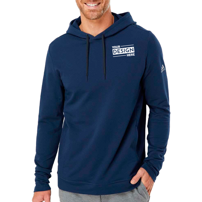 Custom Adidas Lightweight Hooded Sweatshirt with Branded Logo
