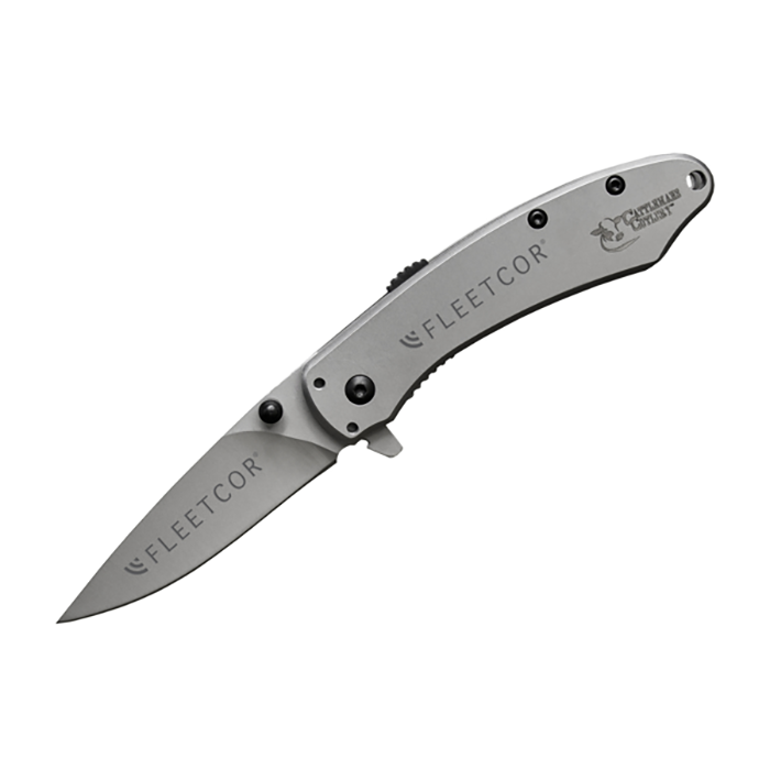 American Buffalo® Scythe Assisted Opener Knife with Logo