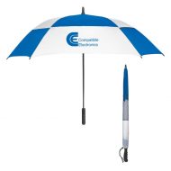 Promotional Custom Logo Automatic Open Square Umbrella