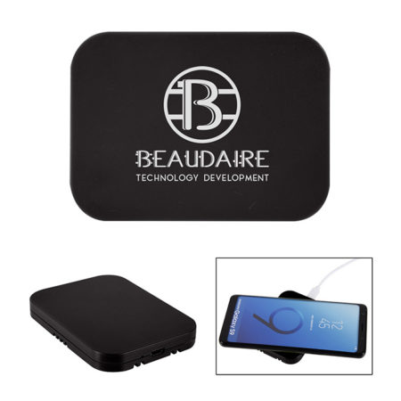 Back to Basics Wireless Charging Pad with Logo