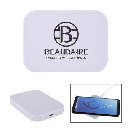 Back to Basics Wireless Charging Pad with Logo
