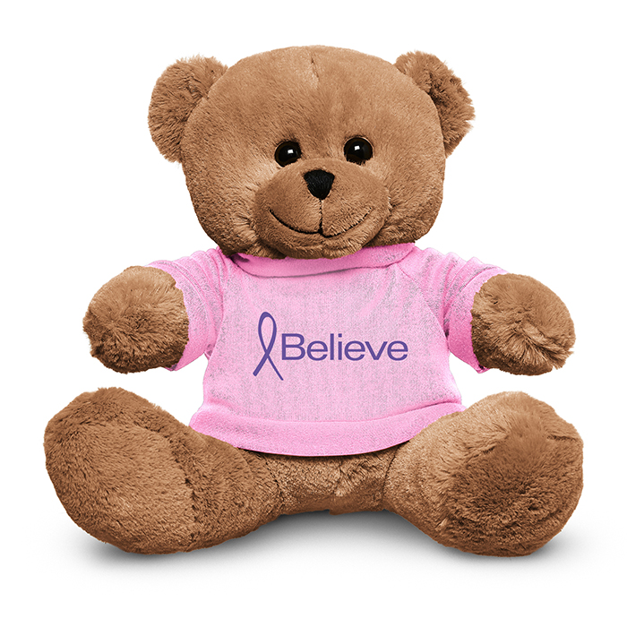 Promotional Bear Stuffed Plush Toy 8.5" with Logo