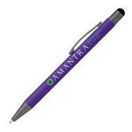 Custom Bowie Softy Stylus Pen - Purple