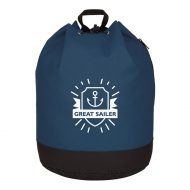 Custom Logo Promotional Bucket Bag Drawstring Backpack