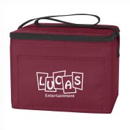 Custom Logo Promotional Budget Lunch Cooler Bag 6 Cans