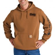 Custom Branded Carhartt® Midweight Hooded Logo Sweatshirt