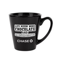 Custom Branded 12 oz Coffee Mugs with Corporate Logo