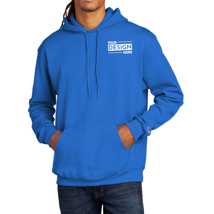 Custom Branded Champion® Powerblend® Hoodie Sweatshirt