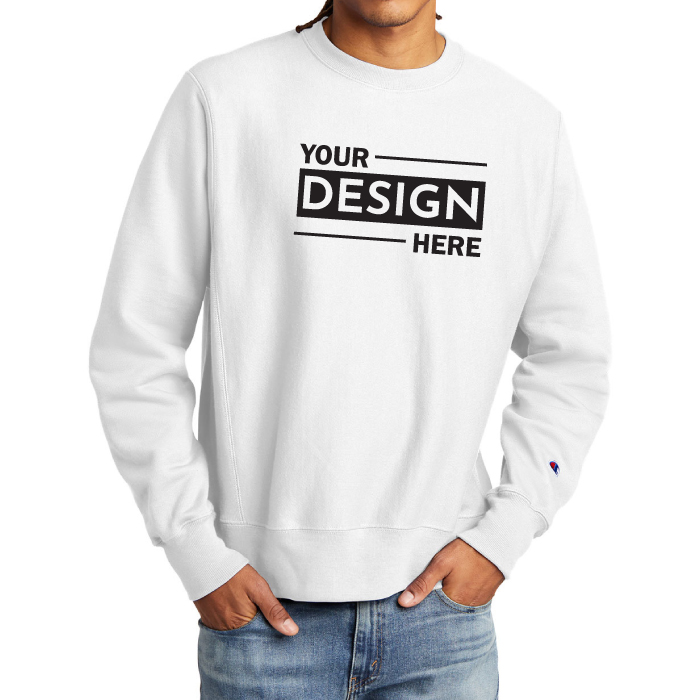 Personalized Champion® Reverse Weave® Crewneck Sweatshirt with Logo