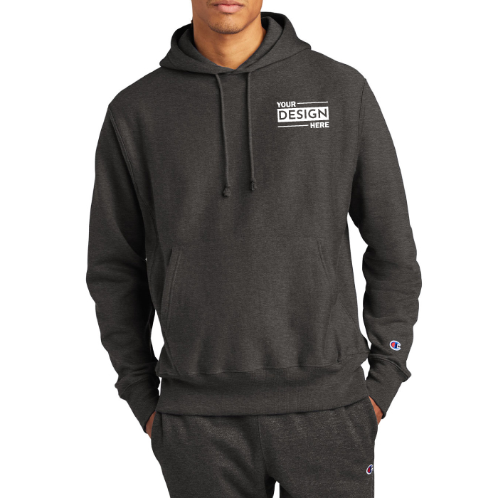 Personalized Champion® Reverse Weave® Hooded Sweatshirt with Logo