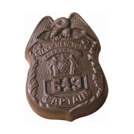 Custom Logo Chocolate Badge