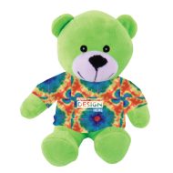 Promotional Color Buddy Lime Teddy Bear Stuffed Toy 6" with Custom Logo
