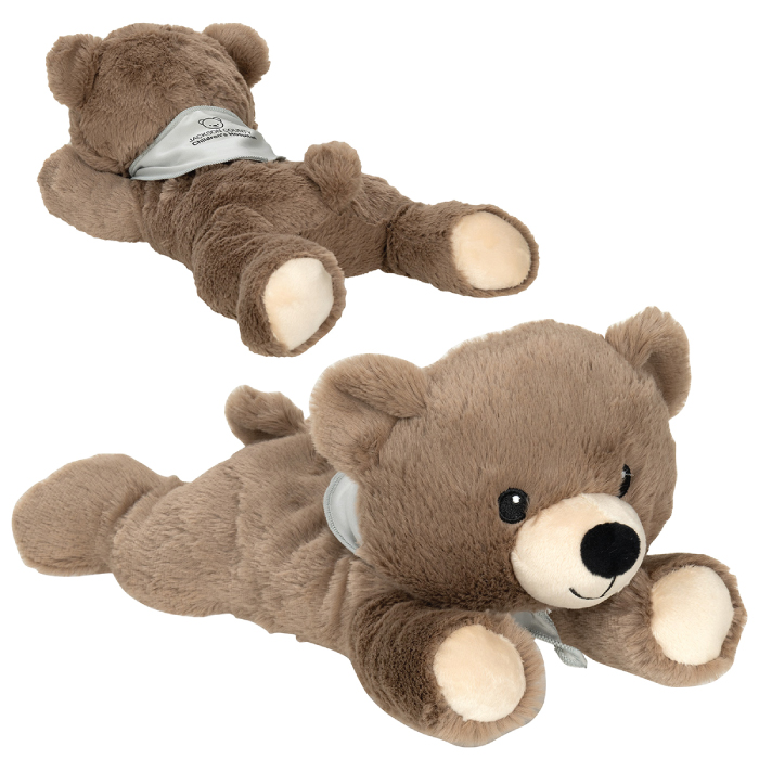 Personalized Comfort Pals™ Heat Therapy Snuggle Stuffed Teddy Bear 14" with Promotional Printed Logo