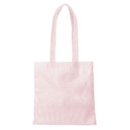 Custom logo Corduroy Main Squeeze Tote Bag Pink