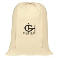 Custom Logo Cotton Laundry Bag