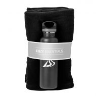 Custom Logo Cozy Essentials Water Bottle & Blanket Gift Set