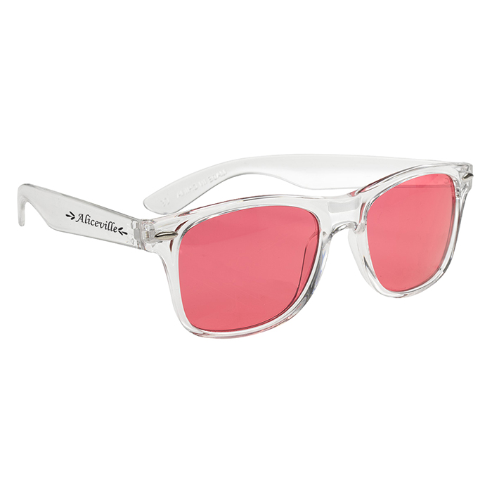 Crystalline Malibu Sunglasses with Logo