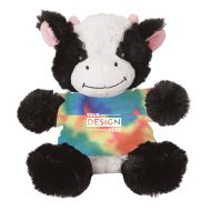 Branded Cuddly Cow Stuffed Plush Toy 6" with Custom Logo