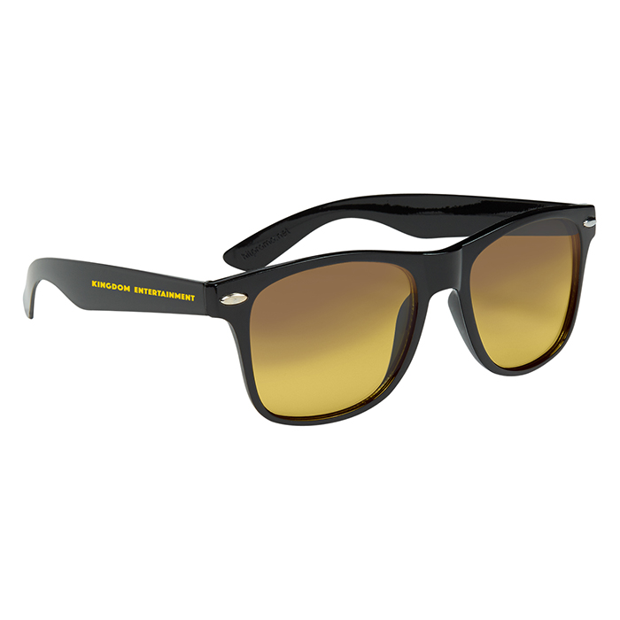 Custom Ocean Gradient Malibu Sunglasses