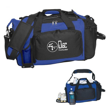 Customizable Deluxe Sports Duffel Bag with Logo