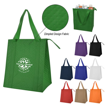 Dimples Cooler Tote Bag Custom Logo