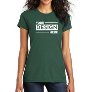 Imprinted with Logo District® Women's The Concert Tee® T-Shirt