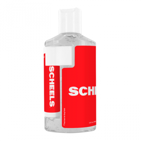 Custom Imprinted Duo Bottle Hand Sanitizer & SPF15 Lip Balm Combo