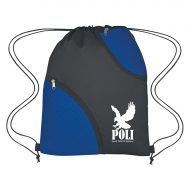 Custom Logo Eclipse Sports Drawstring Bag