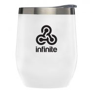 Custom Printed Escape Stainless Steel Insulated Wine Cup 11oz - 1 Color