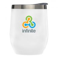 Custom Logo Escape Stainless Steel Insulated Wine Cup 11oz - Full Color