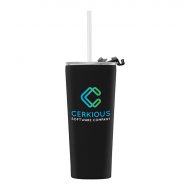 Custom Printed Excalibur Stainless Steel Insulated Tumbler with Straw 22oz - Full Color