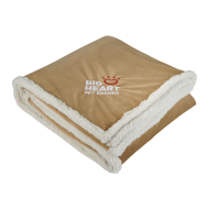 Custom Promotional Logo Field & Co® Sherpa Blanket