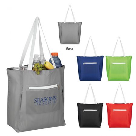 Custom Flare Cooler Tote Bag with Logo