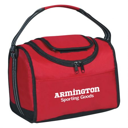 Custom Logo Promotional Flip Flap Insulated Lunch Cooler Bag