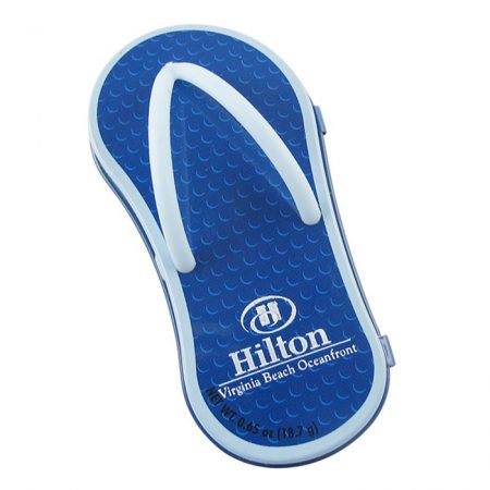 Promotional Flip Flop Shaped Mint Tin with Logo