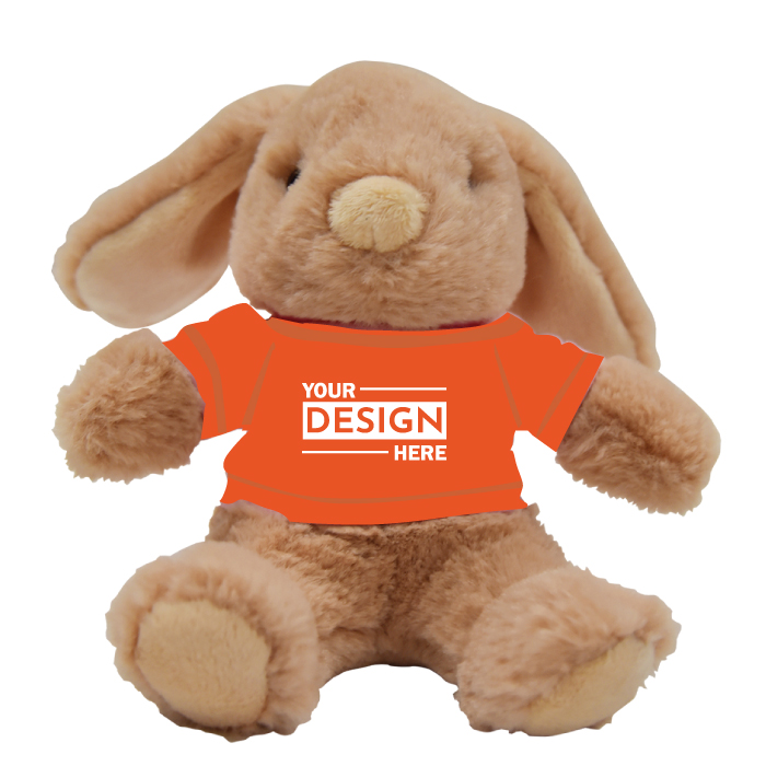 Custom Floppy Ears Bunny Toy with Logo