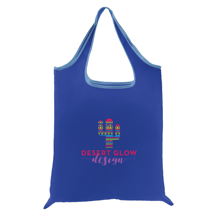 Promotional Florida Shopper Tote Bag with Full Color Logo Imprint