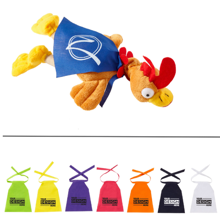 Custom Flying Rooster Chicken Sling Shot Toy with Logo