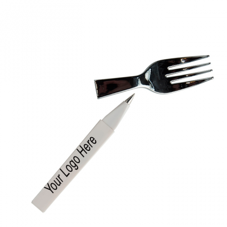 Custom Imprinted Fork Pen with Logo