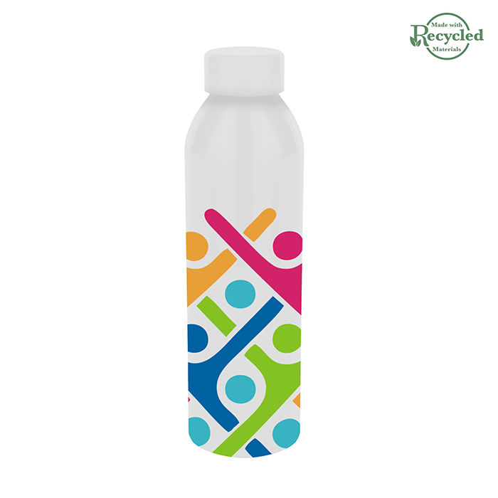 Full-Color Serena Aluminum Bottle 22oz with Logo