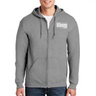 Custom Branded Gildan® Heavy Blend™ Full-Zip Hoodie Sweatshirt with Logo