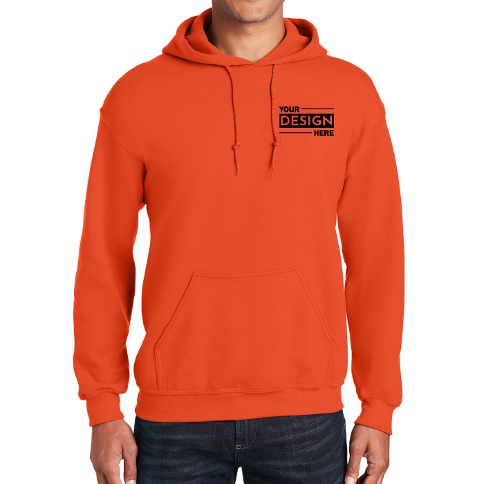 Custom Printed Gildan® Heavy Blend™ Hooded Sweatshirt with Logo