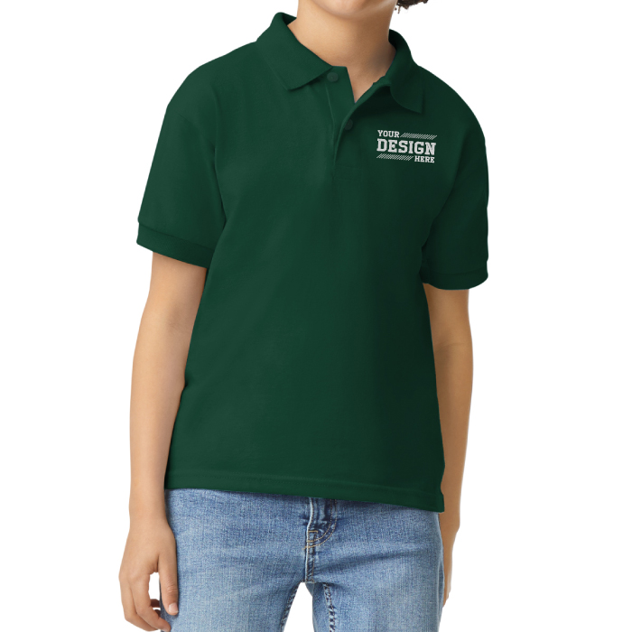 Personalized Gildan® DryBlend® Youth Sport Polo Shirt