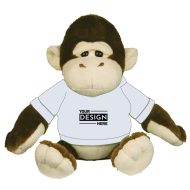 Custom Branded Goofy Gorilla Stuffed Plush Toy 6"
