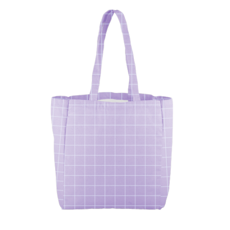 Custom Logo Grocery Tote Bag - Full Color