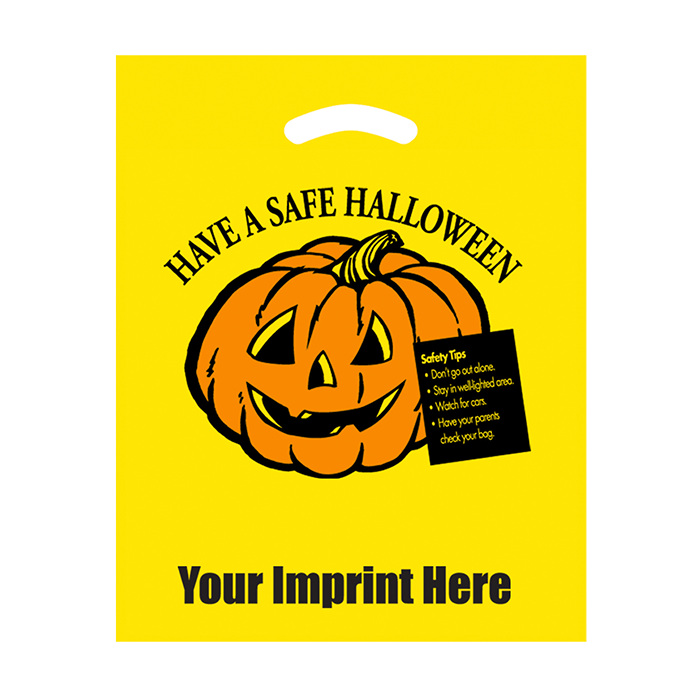 Custom Halloween Die Cut Bag - Have A Safe Halloween